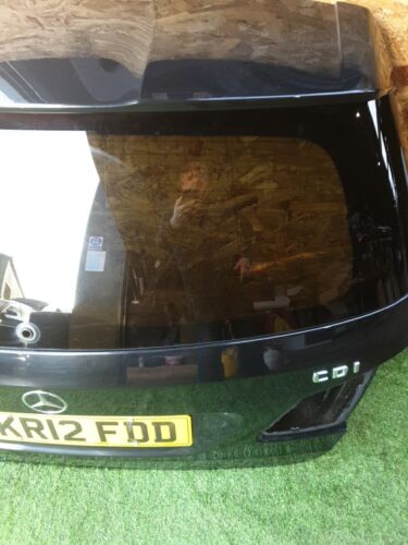2012 MERCEDES B CLASS W246 1.8D TAILGATE BOOT LID BLACK + WARRANTY A211