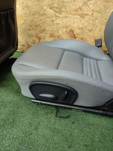 ✅2002 PORSCHE BOXTER 986 2.7P FRONT LEATHER SEATS PAIR + WARRANTY A129 - Image 12