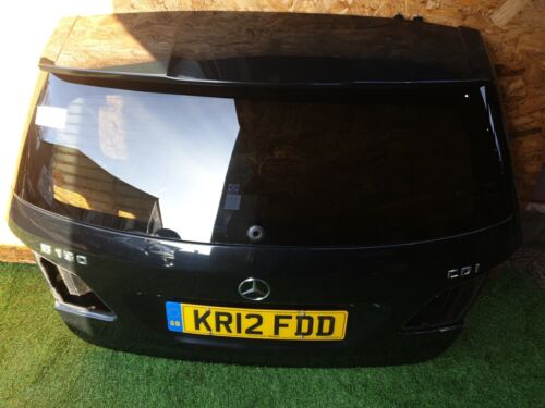 2012 MERCEDES B CLASS W246 1.8D TAILGATE BOOT LID BLACK + WARRANTY A211