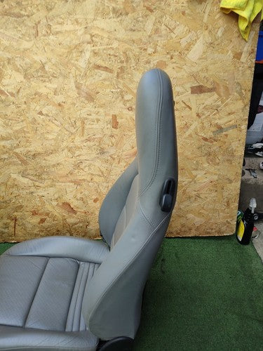 ✅2002 PORSCHE BOXTER 986 2.7P FRONT LEATHER SEATS PAIR + WARRANTY A129 - Image 10