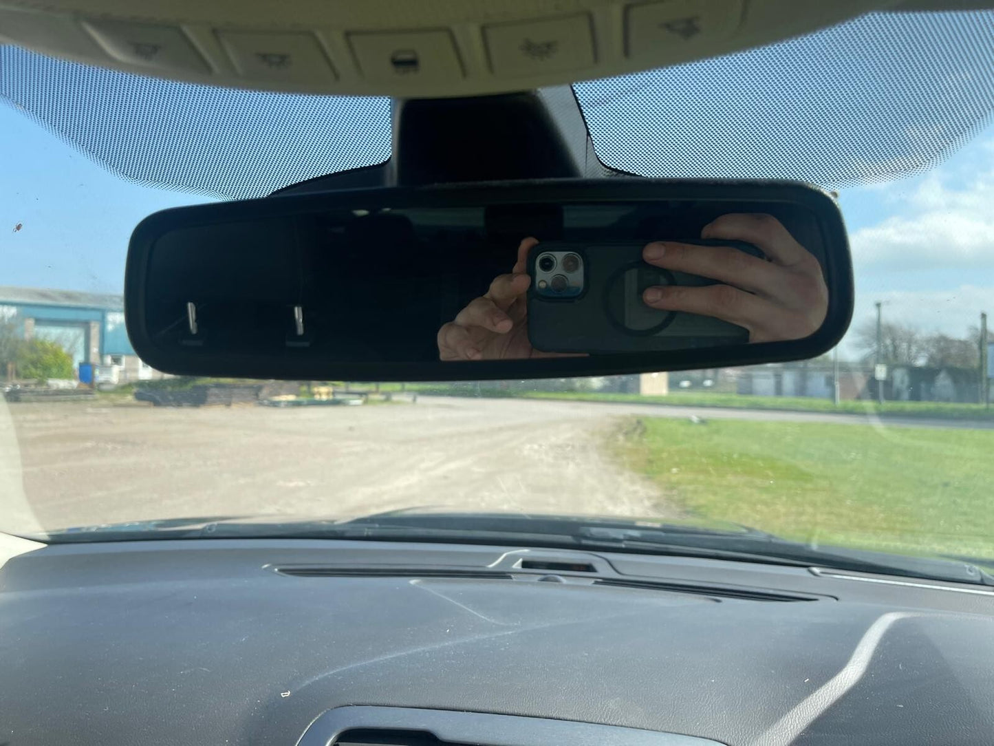 ✅FORD MONDEO MK5 2.0 DIESEL 2016 INTERIOR REAR VIEW MIRROR FU5A17E678 Warranty - Image 5