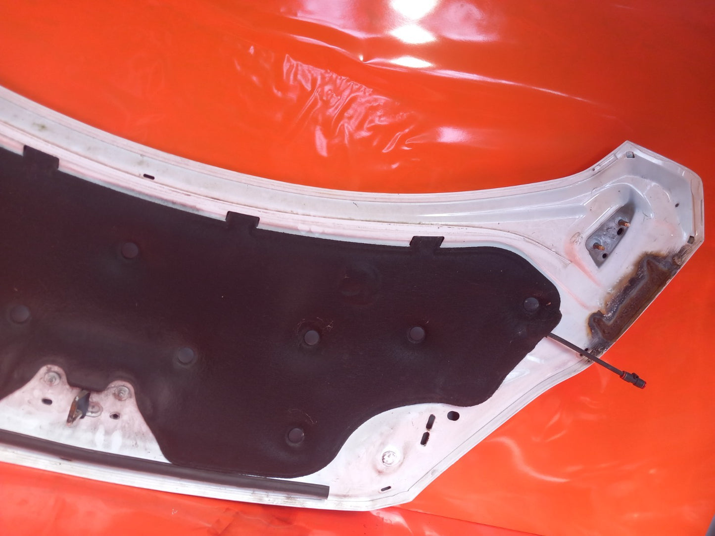 ✅2014 Ford Transit Custom Bonnet Hood Panel White + Warranty A384 - Image 12