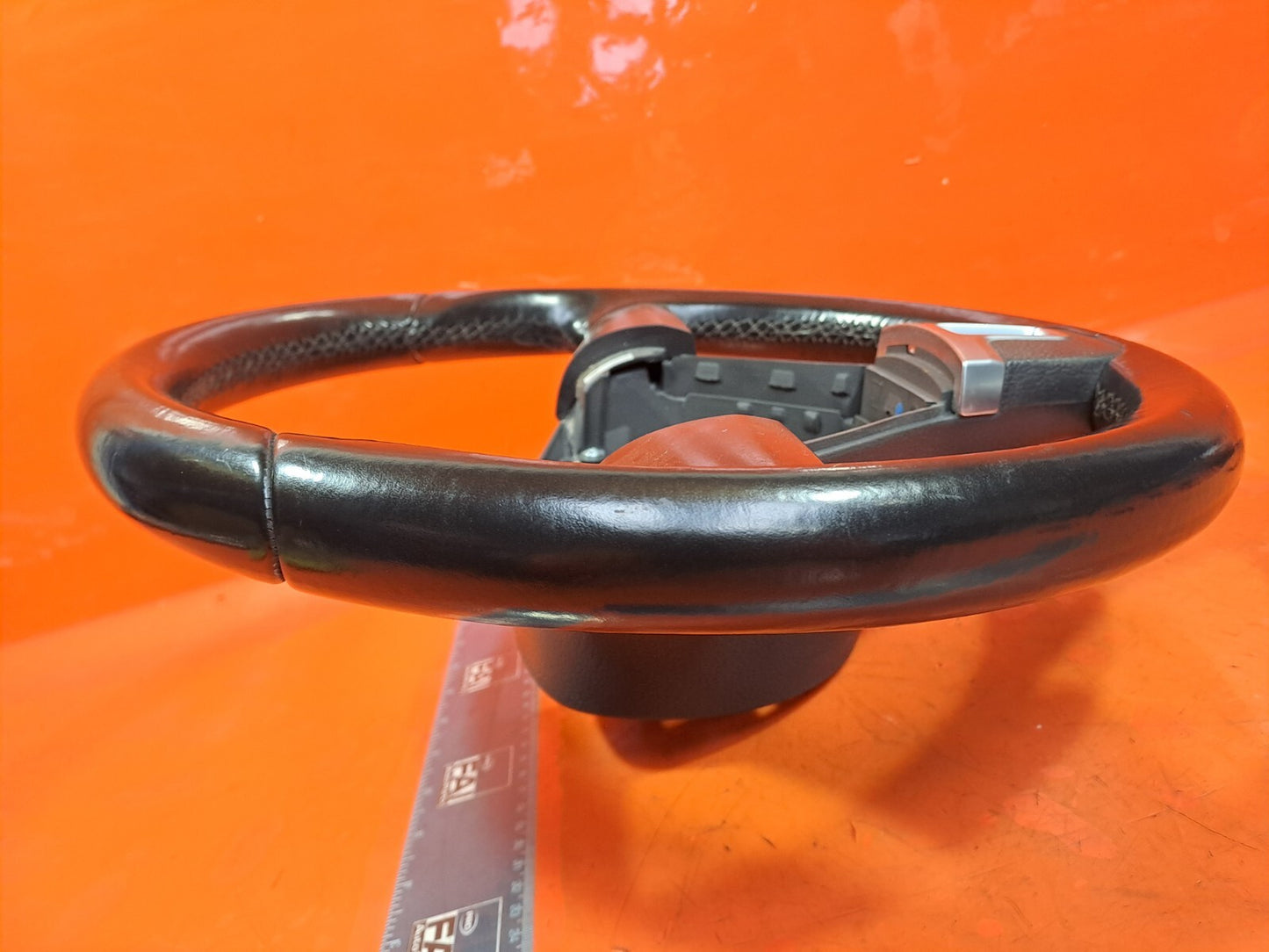 2015 VW TRANSPORTER T30 HIGHLINE 2.0D STEERING WHEEL 7E0419091K + WARRANTY A215 - Image 5