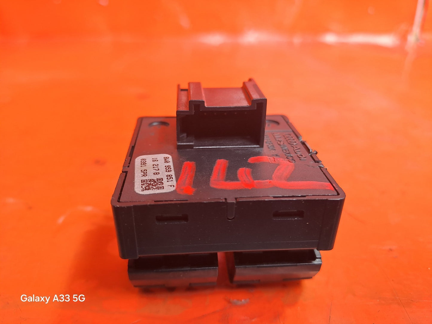 ✅2016 AUDI A5 F5 FRONT RIGHT WINDOW CONTROL SWITCH 8W0959851F + WARRANTY A142 - Image 11