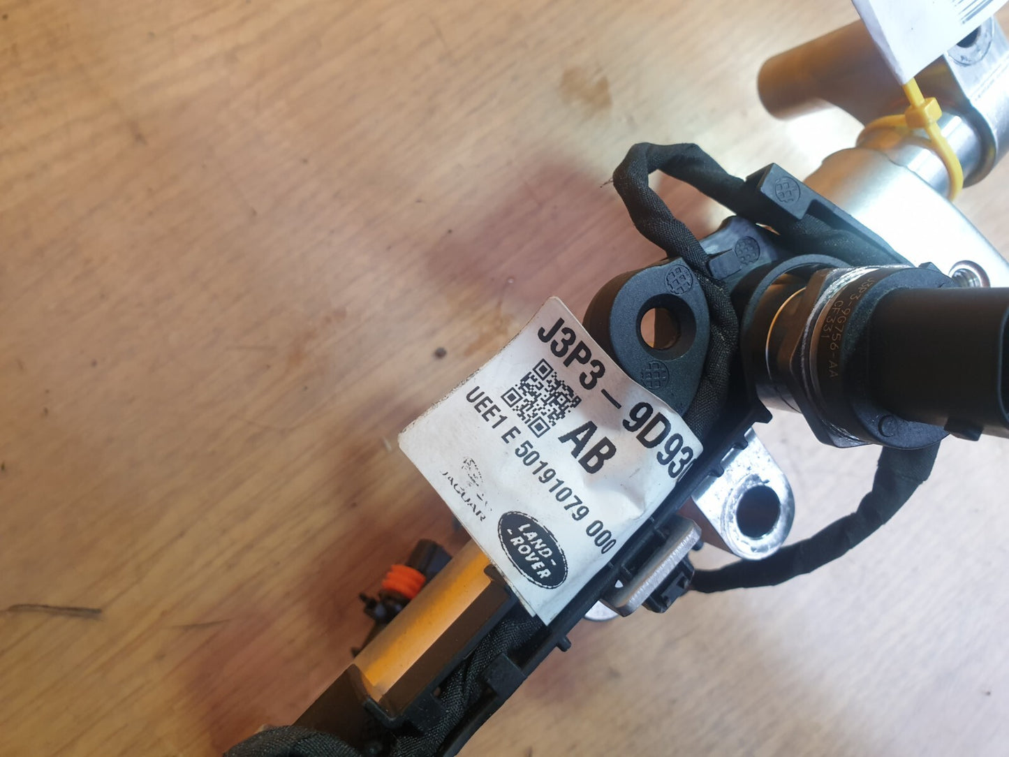 ✅2022 RANGE ROVER EVOQUE L551 1.5P FUEL INJECTION RAIL J3P39G774AB + WARRANTY - Image 5