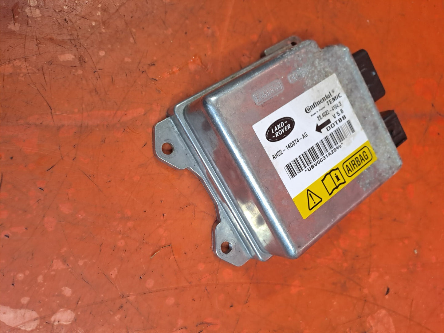 ✅2010 LAND ROVER DISCOVERY 4 L319 AIRBAG CONTROL MODULE ECU AH22-14D374-AG A244 - Image 4