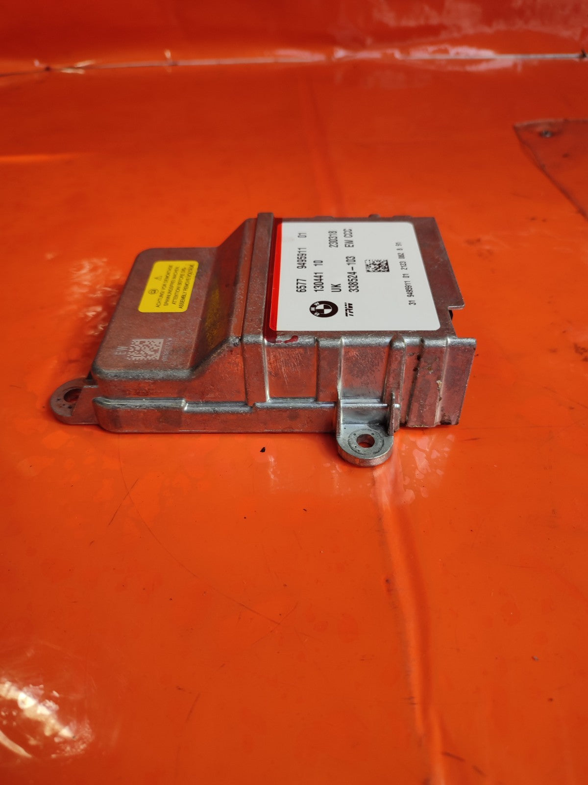 ✅BMW X1 F48 2.0 PETROL 2018 AIRBAG CONTROL MODULE 9495911 Warranty A303 - Image 12