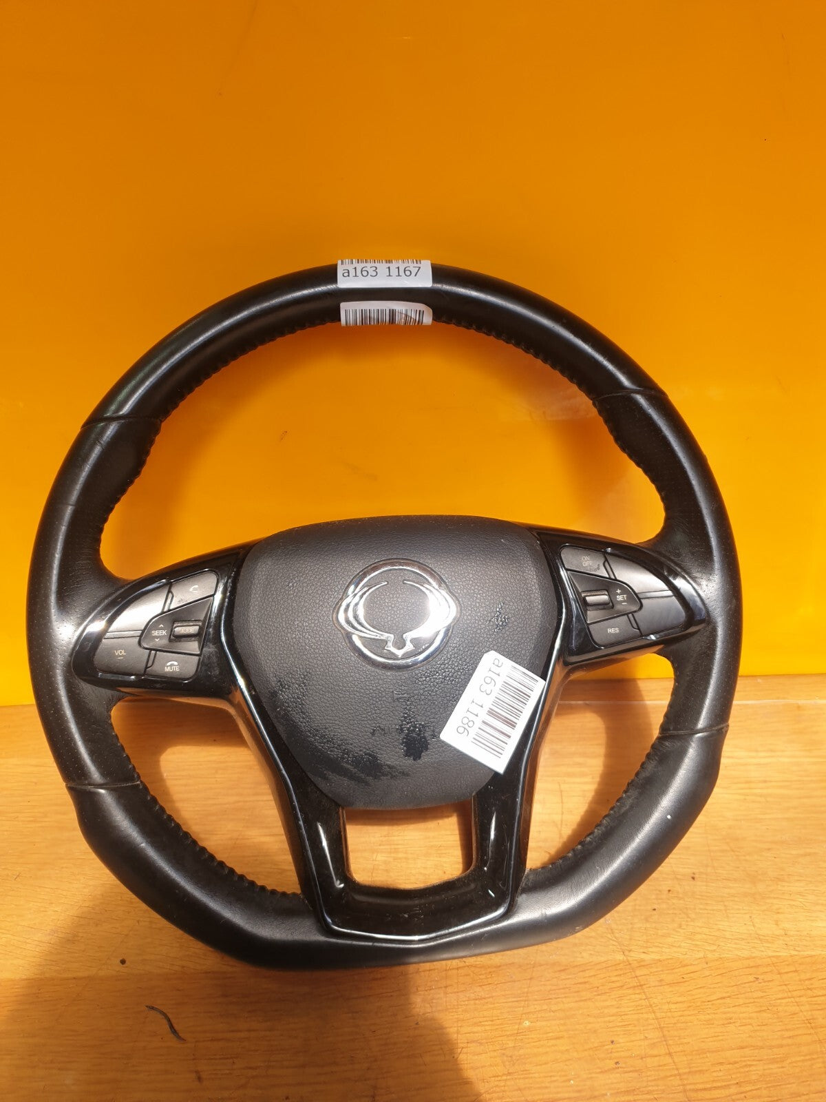 ✅2016 SSANGYONG TIVOLI XLV 1.6XDi STEERING WHEEL 89160-35010 + WARRANTY A163 - Image 2