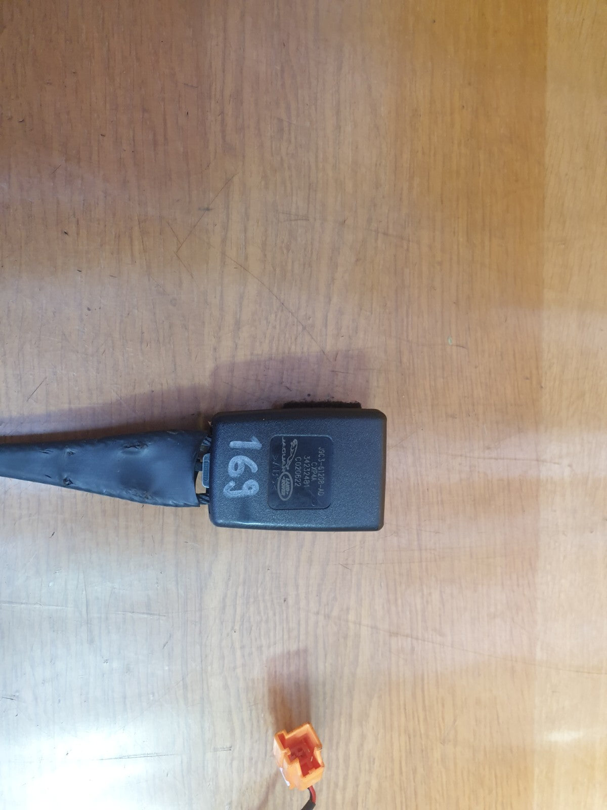 ✅2022 RANGE ROVER EVOQUE L551 FRONT SEAT BELT BUCKLE J9C361208AD + WARRANTY A169 - Image 5