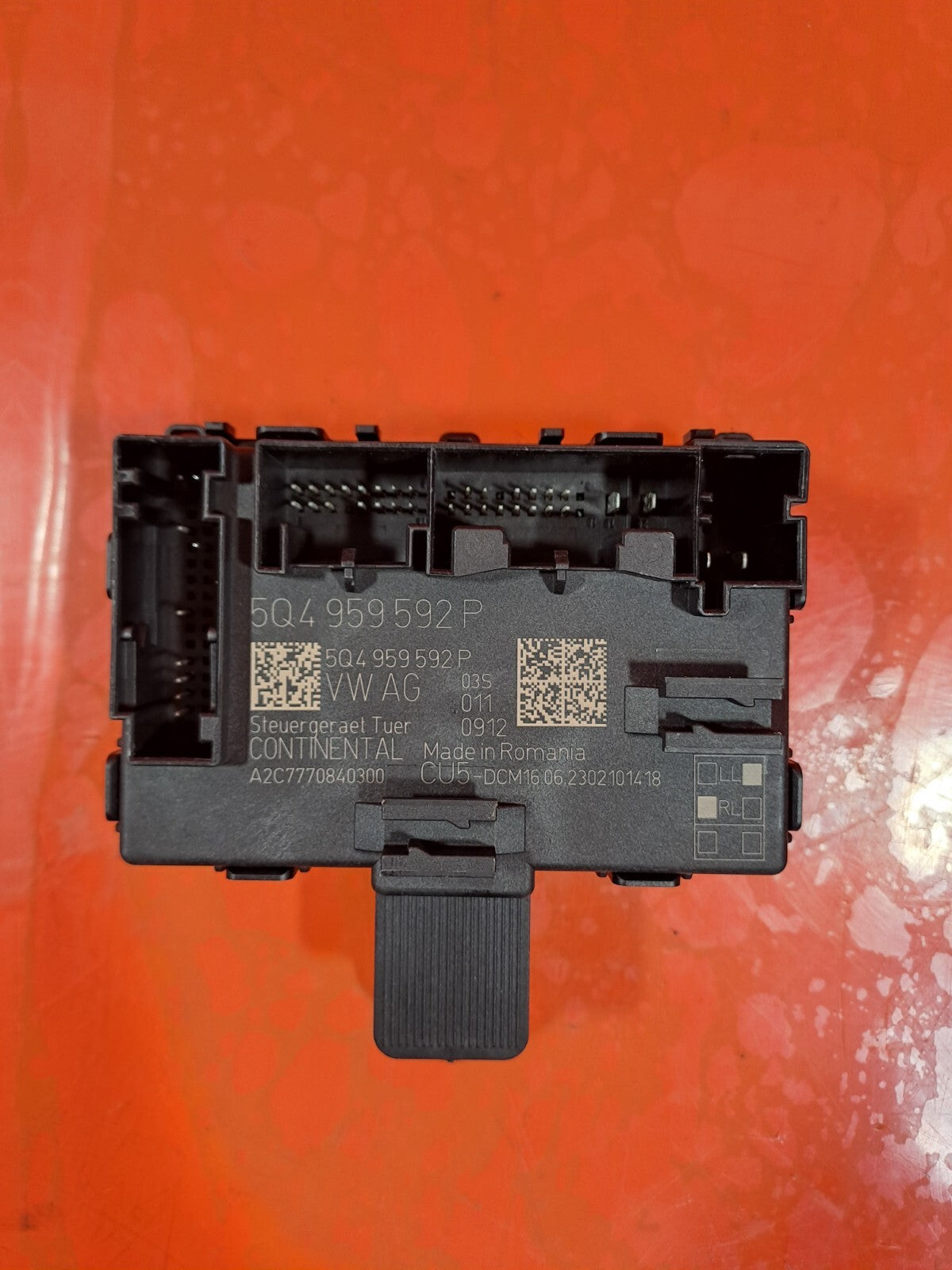 2023 CUPRA LEON VZ2 1.4P FRONT LEFT DOOR CONTROL MODULE ECU 5Q4959592P A227 - Image 7