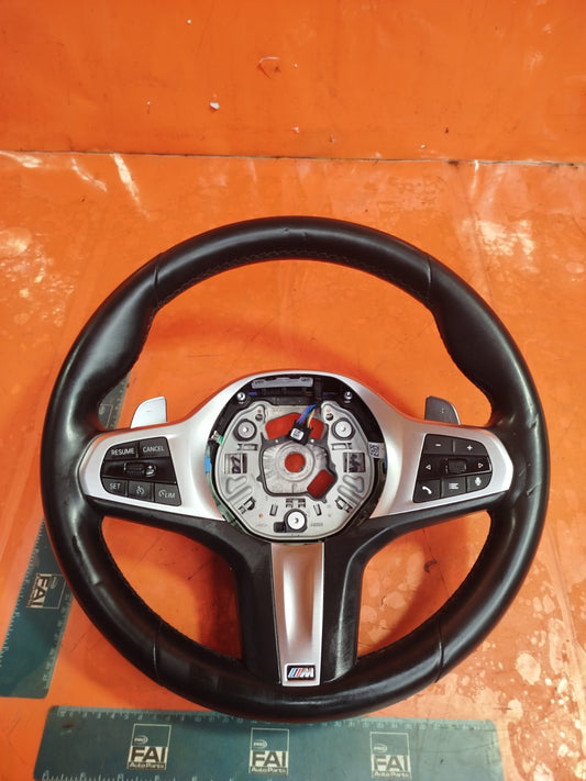 ✅BMW 220D M SPORT F44 2.0 DIESEL 2023 MULTIFUNCTION PADDLE SHIFT STEERING WHEEL - Image 2