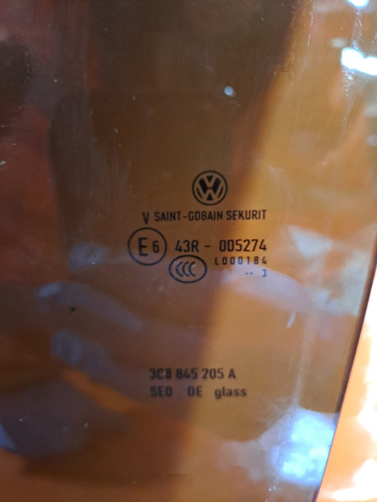 ✅Volkswagen Passat Cc Gt 2013 2.0 Diesel REAR LEFT DOOR WINDOW 43R-005274 A246 - Image 12