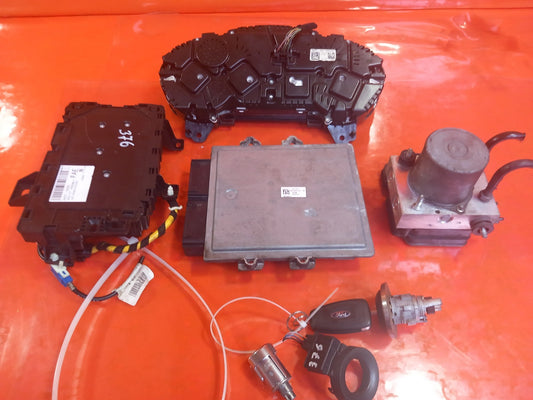 Ford Transit Custom 2.0 Diesel 2019 Engine ECU Kit KK2112A650FA BK2AV21990 A376 - Image 2
