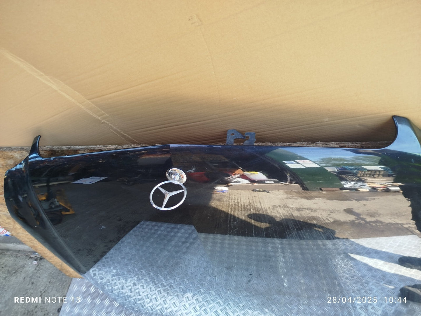 ✅2011 MERCEDES E CLASS W212 2.1D BONNET HOOD BLACK 197 + WARRANTY A269 - Image 10