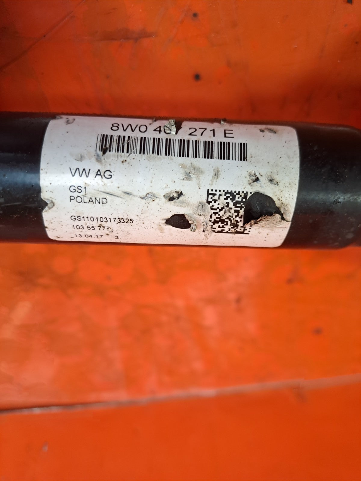 ✅AUDI A4 S LINE B9 2.0 PETROL 2017 FRONT RIGHT OR LEFT AUTO DRIVESHAFT 8W0407271 - Image 10
