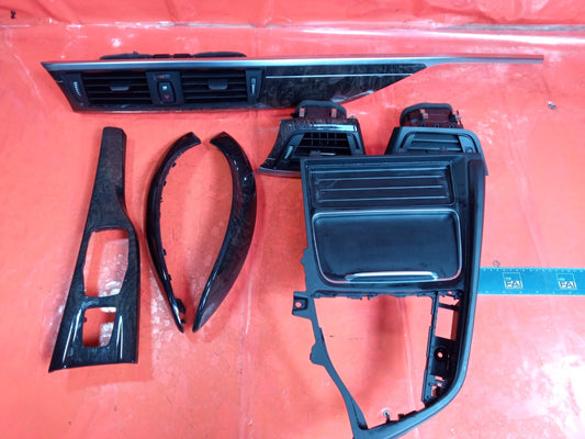 ✅2016 BMW 4 Series F33 Fine Ash Grain Wood Interior Trim Set 7348941 + Warranty - Image 2