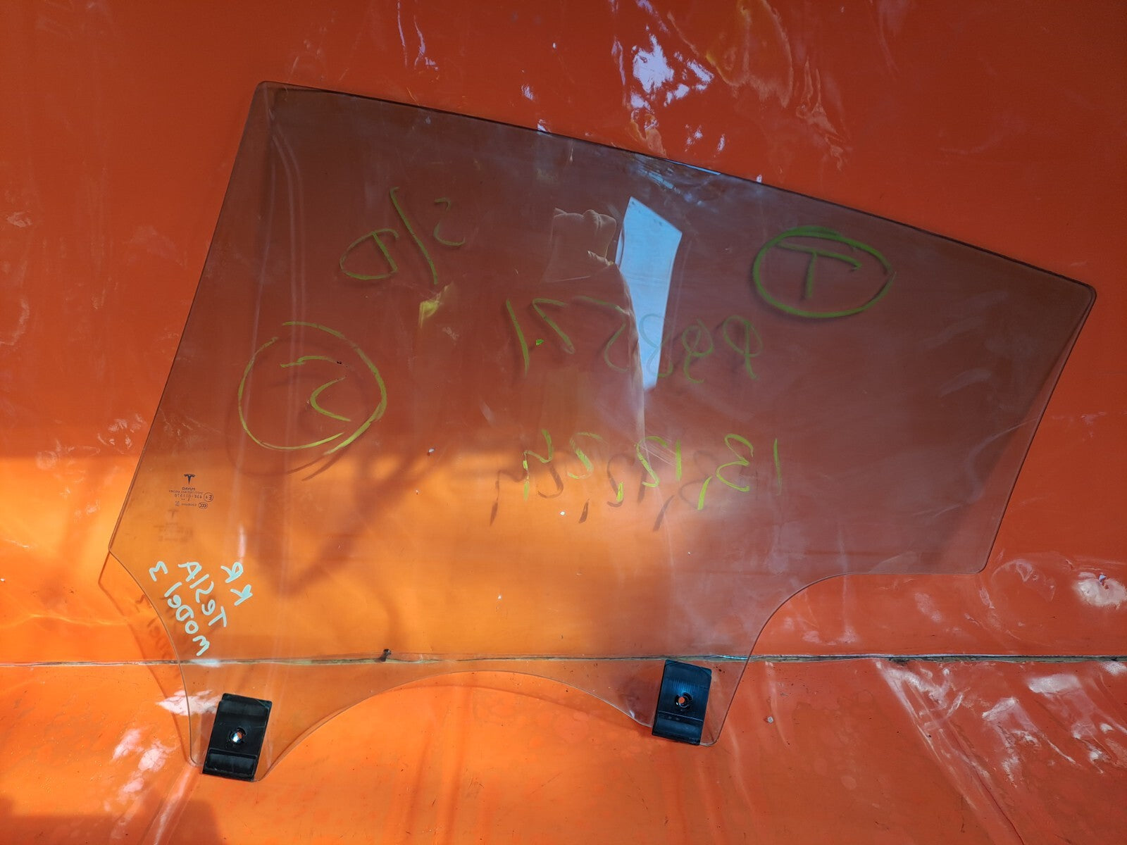 ✅2018-2025 TESLA MODEL 3 REAR RIGHT DOOR WINDOW GLASS 43R-011570 + WARRANTY A241 - Image 11