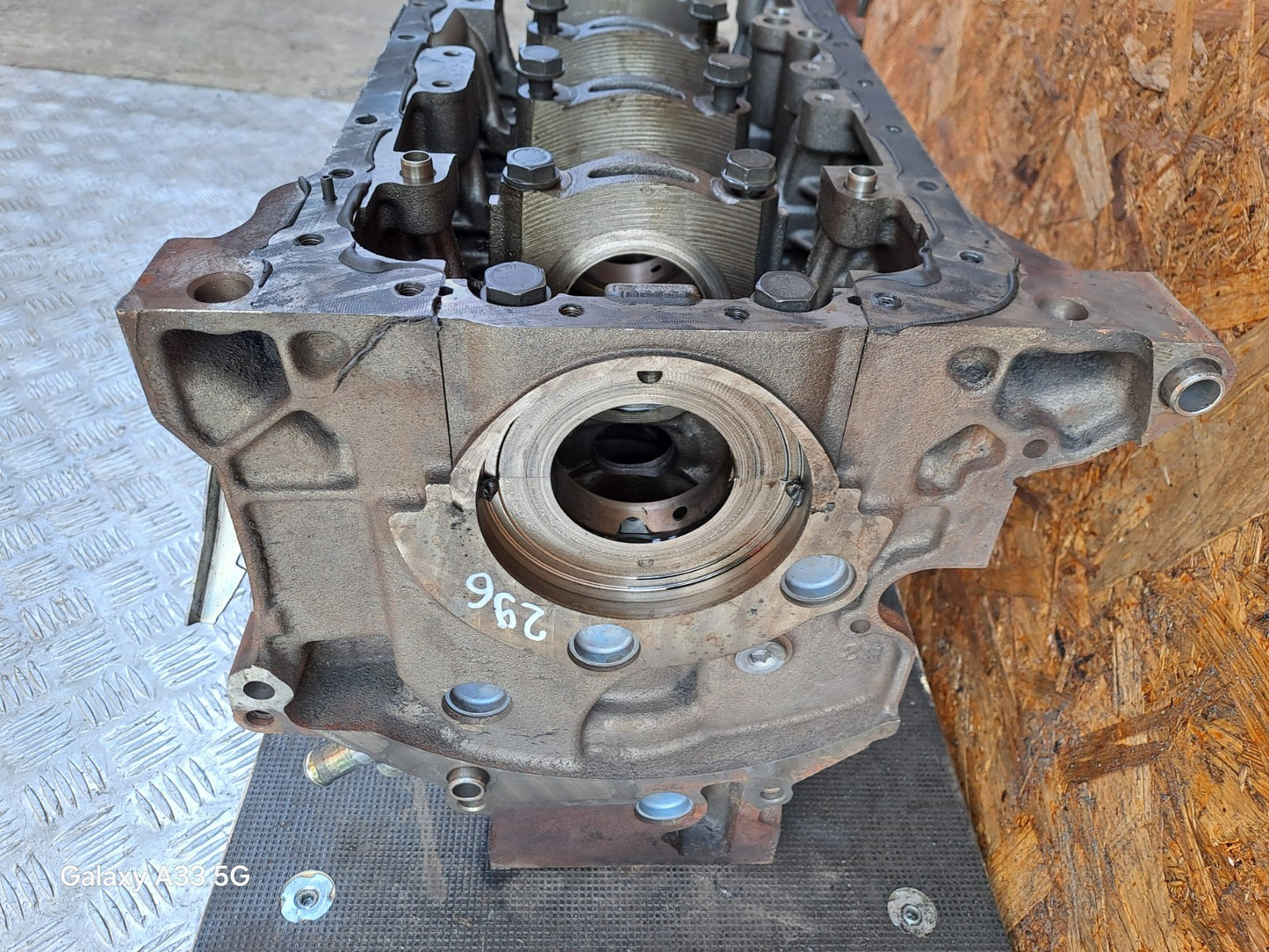 ✅FORD GALAXY ZETEC 2.0 DIESEL 2017 ENGINE BLOCK BARE T7CJ A296 - Image 4