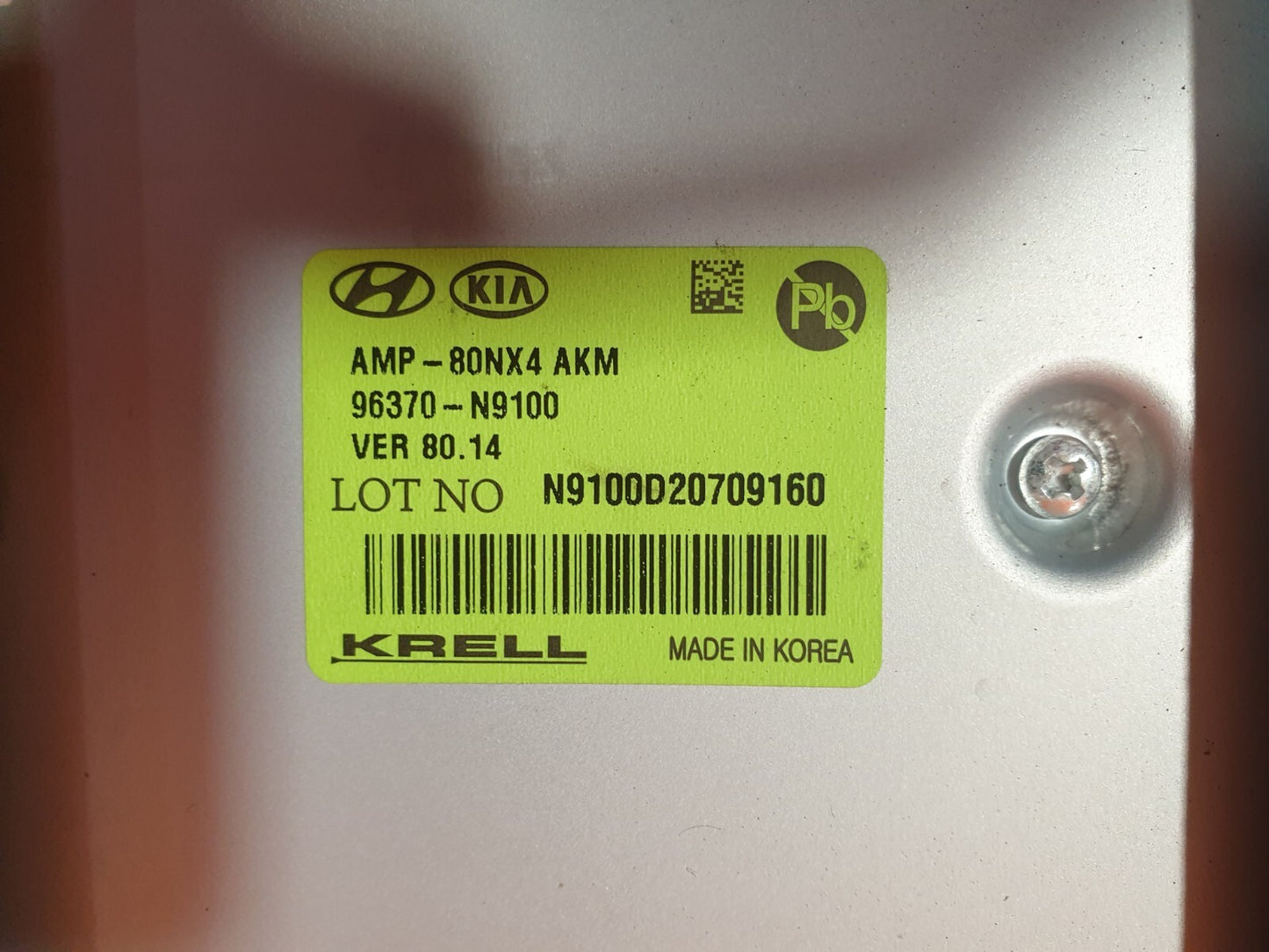 ✅HYUNDAI TUCSON MK4 1.6 PETROL 2023 AUDIO AMPLIFIER MODULE 96370-N9100 Warranty - Image 12