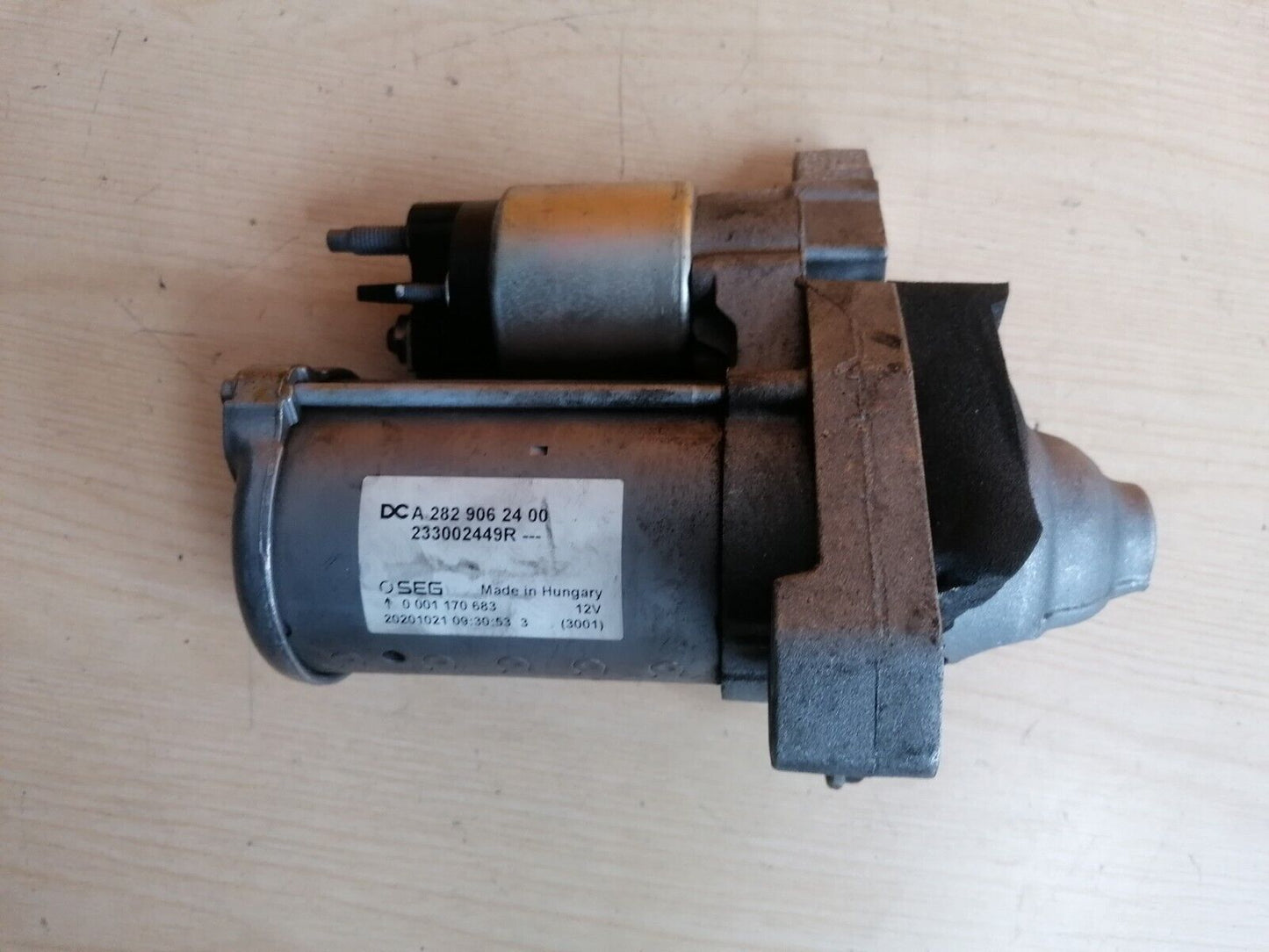 2021 MERCEDES A200 W177 1.3 PETROL STARTER MOTOR A2829062400 A067