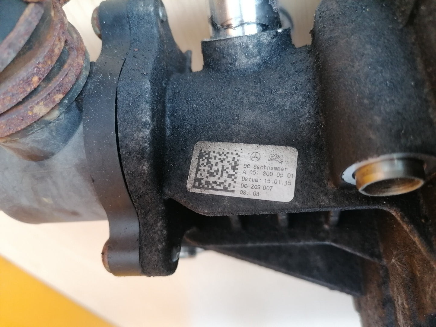 MERCEDES A200 W176 2.1 DIESEL 2015 WATER COOLANT PUMP A6512000501 A047 - Image 11