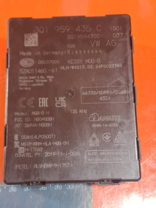 ✅SKODA KAMIQ Se 1.5 PETROL 2024 KEYLESS CONTROL MODULE ECU 3Q1959435C Warranty - Image 2