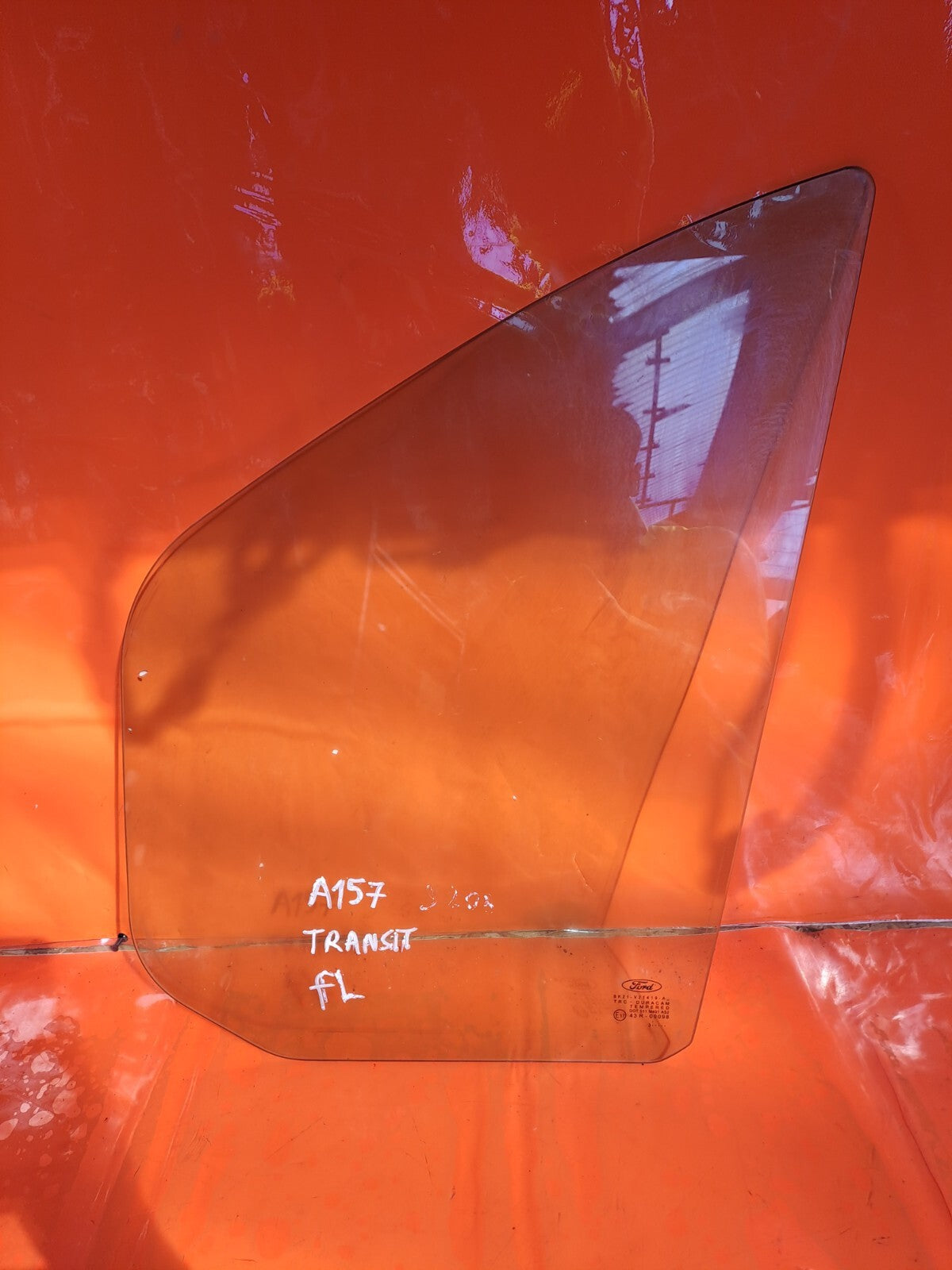 ✅FORD TRANSIT CUSTOM 2.2 DIESEL 2014 FRONT LEFT DOOR WINDOW GLASS 43R-00098 A157 - Image 1