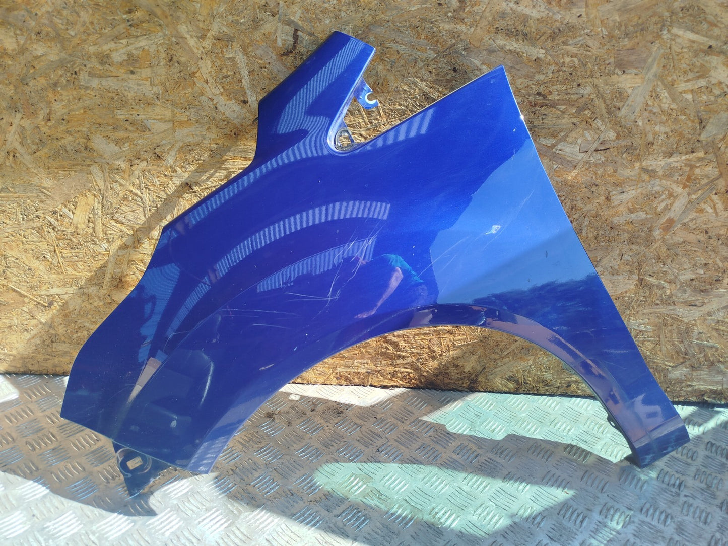 ✅FORD B-MAX TITANIUM 1.0 PETROL 2014 FRONT LEFT WING PANEL BLUE Scratches A285 - Image 1