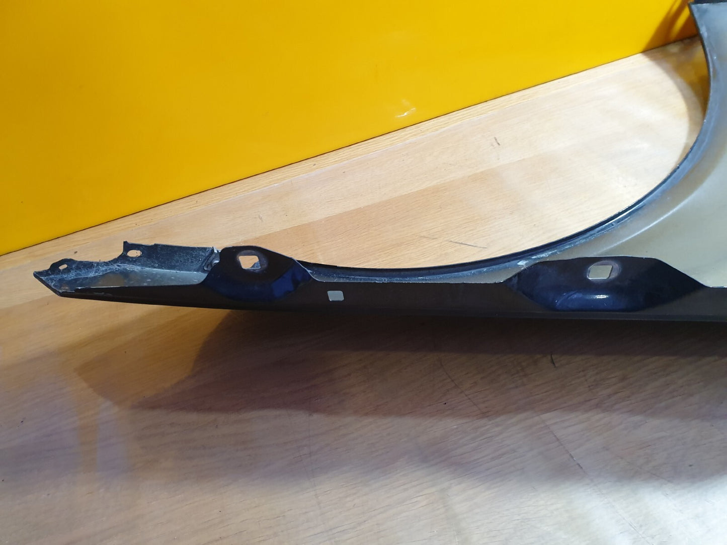2013 MERCEDES C CLASS W204 AMG SPORT 2.1D FRONT LEFT WING PANEL BLACK A126 - Image 11