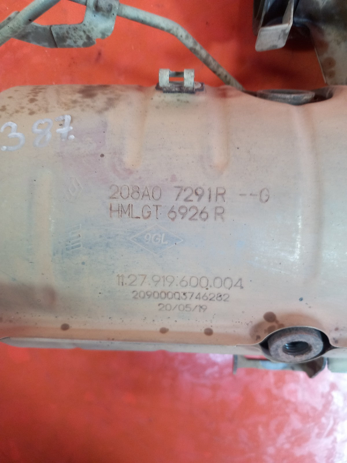 2019 Renault Megane MK4 Catalytic Convertor 208A07291R Warranty A387 - Image 12