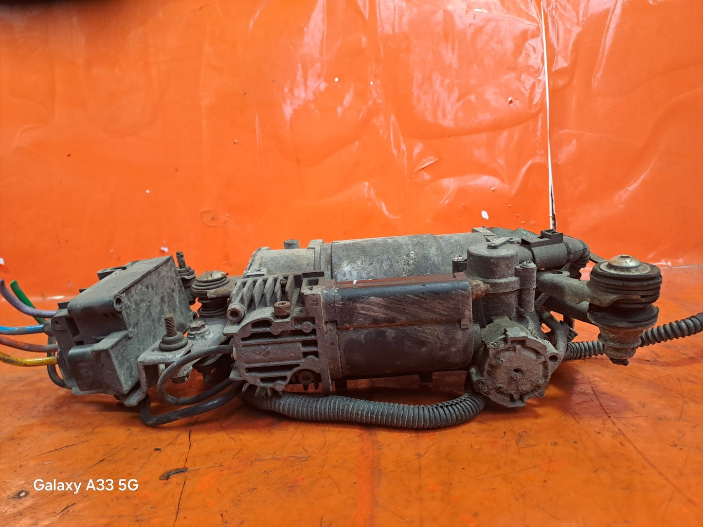 ✅AUDI Q7 S LINE 3.0 DIESEL 2007 AIR SUSPENSION COMPRESSOR PUMP 7L0616879 A295 - Image 3