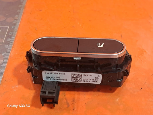 ✅2025 MERCEDES A CLASS W177 HEATED SEAT SWITCH FRONT RIGHT A177905680 + WARRANTY - Image 2