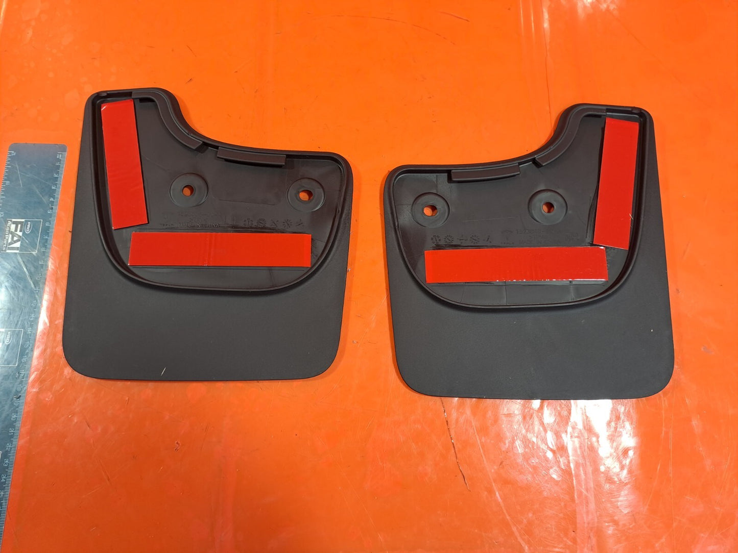 ✅2020 TESLA MODEL 3 SPLASH GUARDS MUDFLAPS PAIR + WARRANTY A266 - Image 1