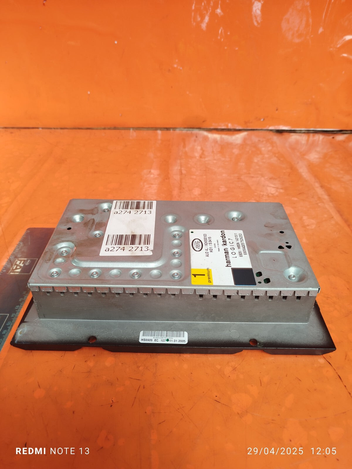 ✅Land Rover Range Rover Vogue L322 2005 4.4 Petrol RADIO STEREO AMPLIFIER UNIT - Image 12