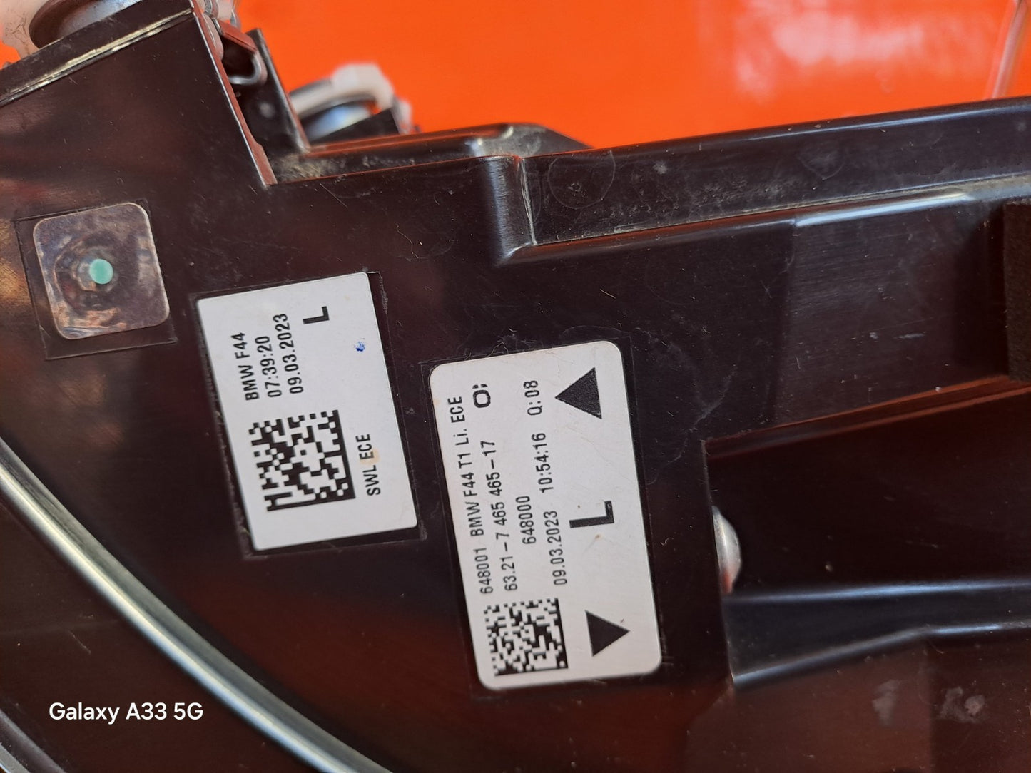 ✅2023 BMW 2 SERIES M SPORT F44 REAR LEFT OUTER TAIL LIGHT 7465465 +WARRANTY A293 - Image 12