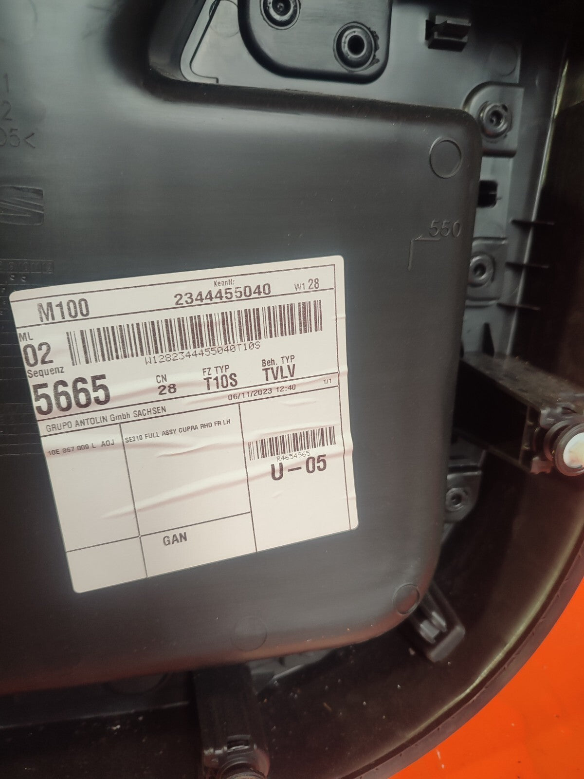 ✅CUPRA BORN V2 Ev 2023 FRONT LEFT DOOR CARD Warranty A272 - Image 12