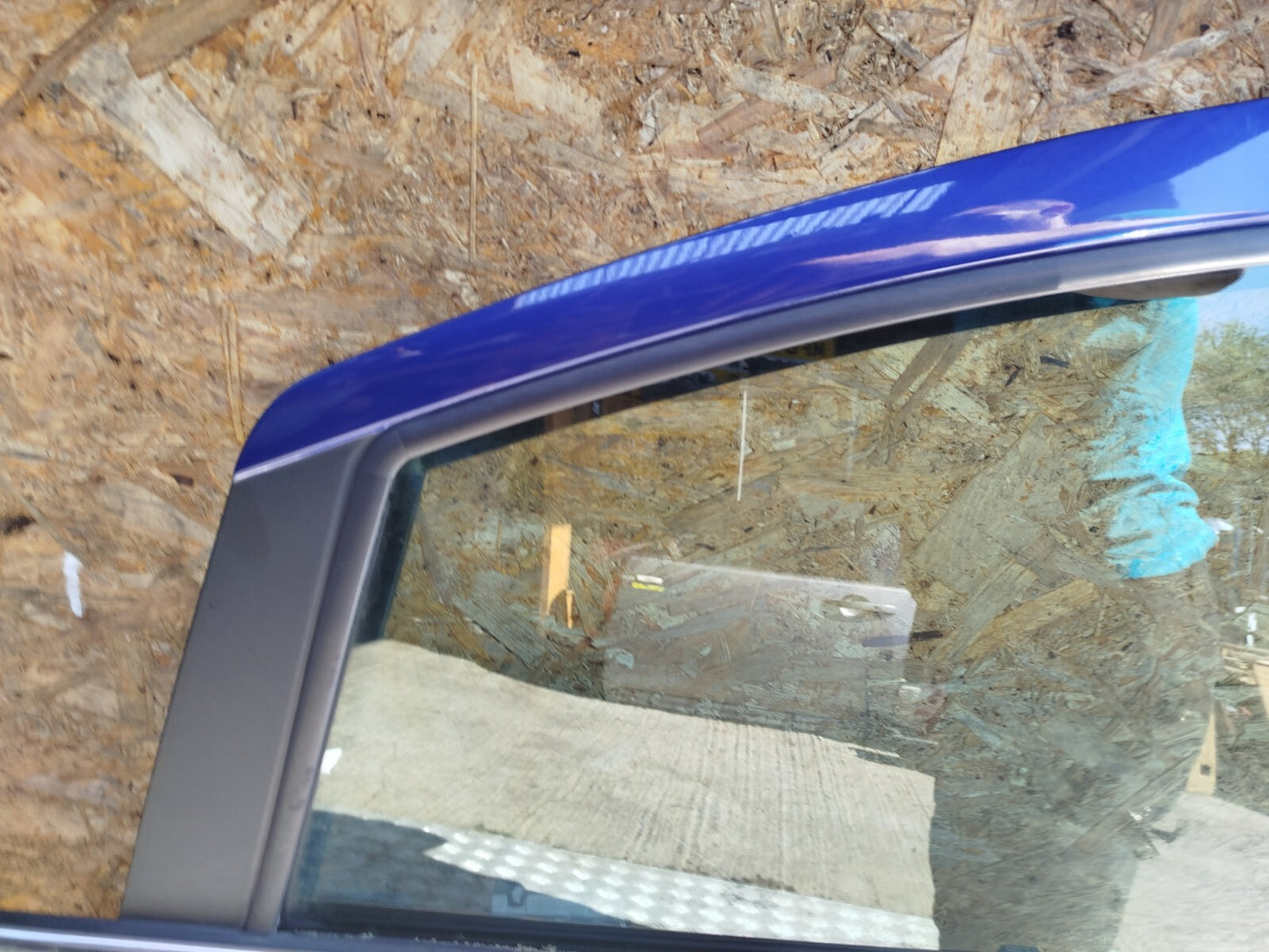 ✅FORD B-MAX TITANIUM 1.0 PETROL 2014 FRONT LEFT DOOR BLUE Scratches A285 - Image 4