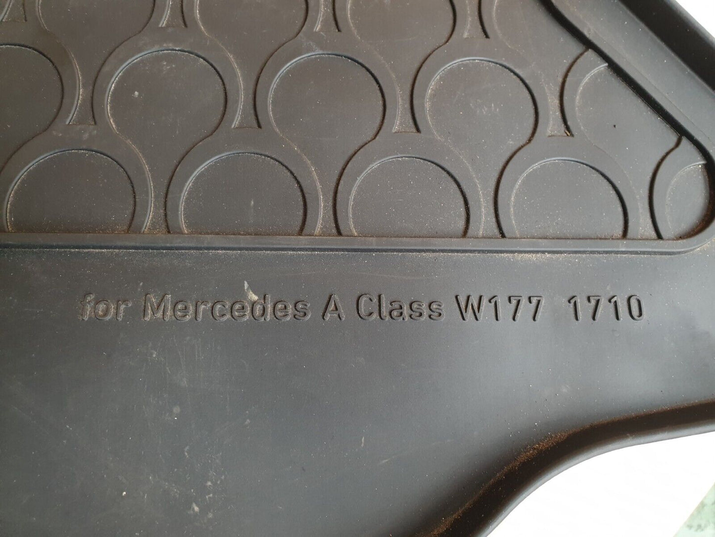 2021 MERCEDES A200 W177 1.3 PETROL BOOT FLOOR CARPET MAT A067