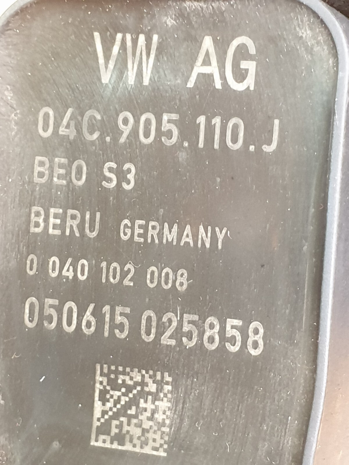 ✅AUDI A3 E-TRON 1.4 PETROL 2015 IGNITION COIL PACK 04C905110J Warranty A204 - Image 10