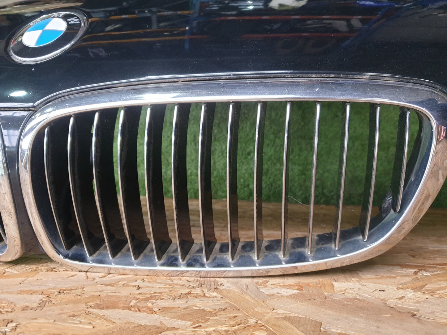2006 BMW 750Li E66 4.8P BONNET HOOD BLACK + WARRANTY A208 - Image 5