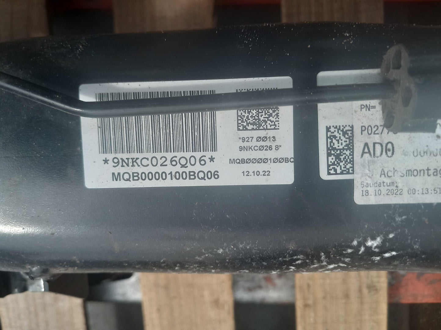 2022 VW Tiguan R-Line Rear Subframe Warranty A389 - Image 12