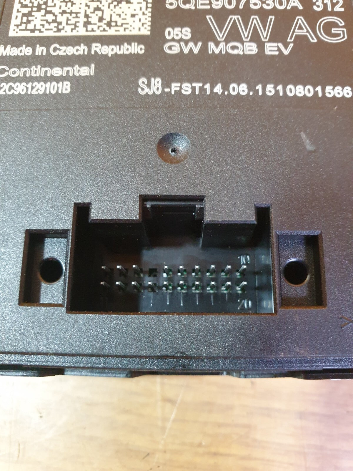 ✅AUDI A3 E-TRON 1.4 PETROL 2015 GATEWAY CONTROL MODULE 5QE907530D Warranty A204 - Image 5
