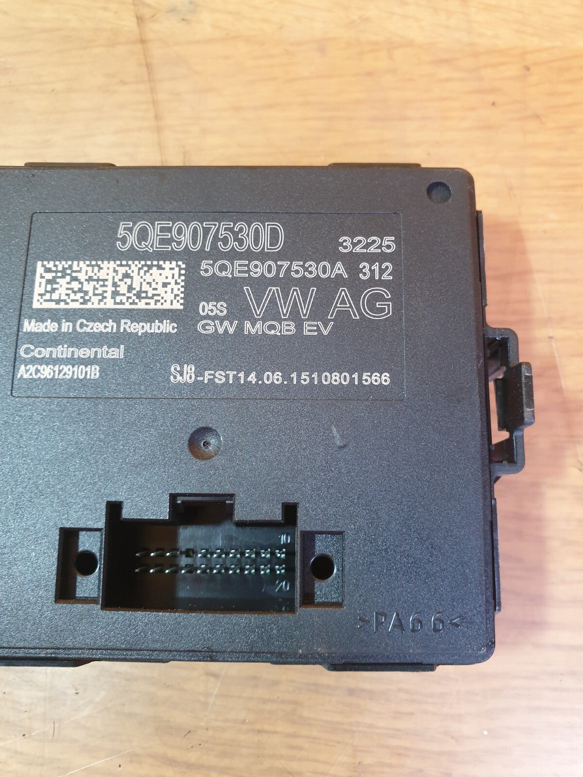 ✅AUDI A3 E-TRON 1.4 PETROL 2015 GATEWAY CONTROL MODULE 5QE907530D Warranty A204 - Image 3