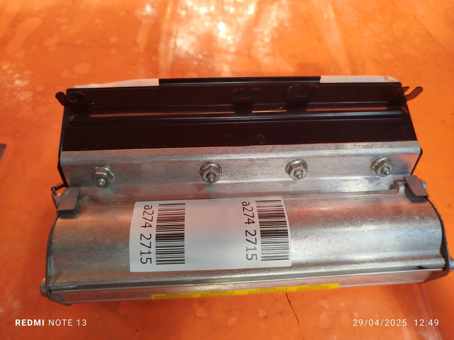✅Land Rover Range Rover L322 2005 4.4 Petrol FRONT LEFT DASHBOARD AIRBAG A274 - Image 7