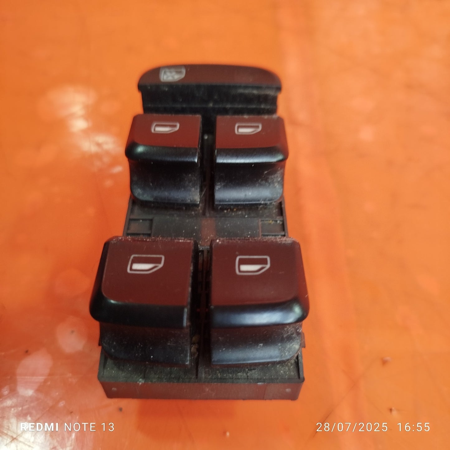 ✅AUDI Q5 S LINE 2.0 DIESEL 2012 FRONT RIGHT WINDOW REGULATOR SWITCH 8K0959851D - Image 8