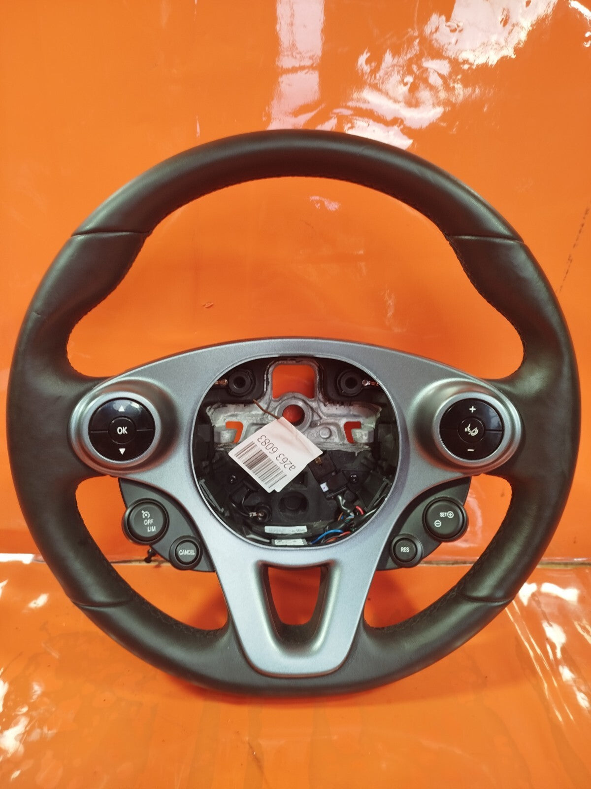 ✅SMART EQ FORFOUR 2020 MULTIFUNCTION LEATHER STEERING WHEEL Warranty A263 - Image 6
