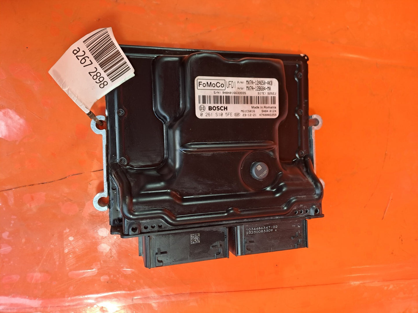 ✅FORD FOCUS ST-LINE 1.0 PETROL 2024 ENGINE CONTROL MODULE ECU MX7A12A650AKB A267 - Image 8