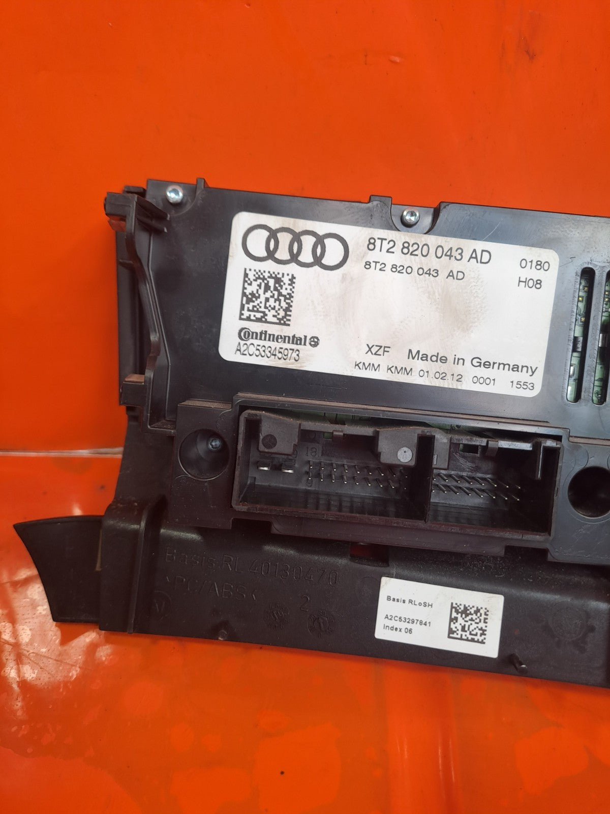 ✅Audi Q5 S Line 2012 2.0 Diesel CLIMATE CONTROL PANEL 8T2820043AD Warranty A291 - Image 8