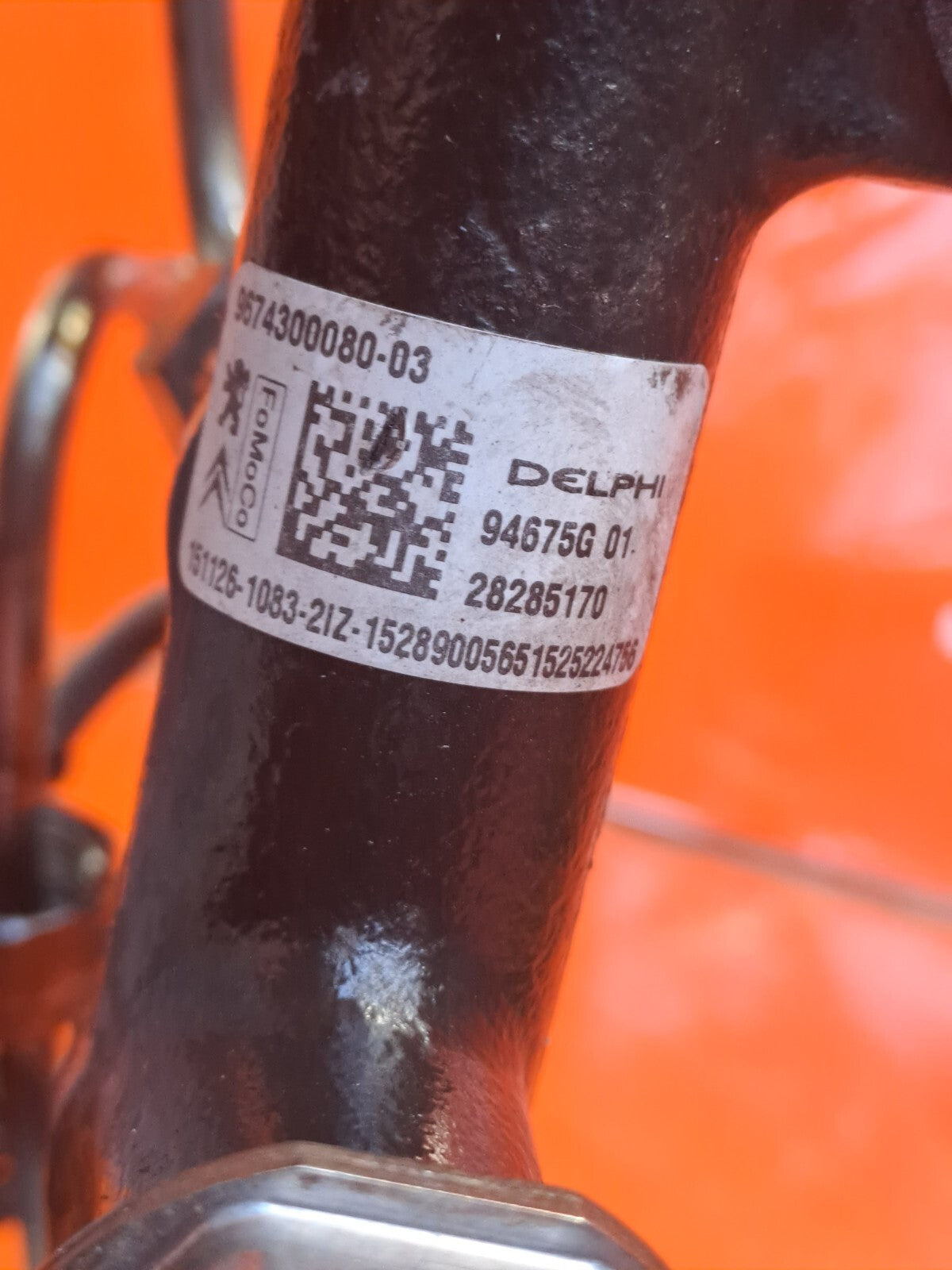 ✅FORD MONDEO MK5 2.0 DIESEL 2016 FUEL INJECTION RAIL WITH SENSOR & PIPES A273 - Image 12