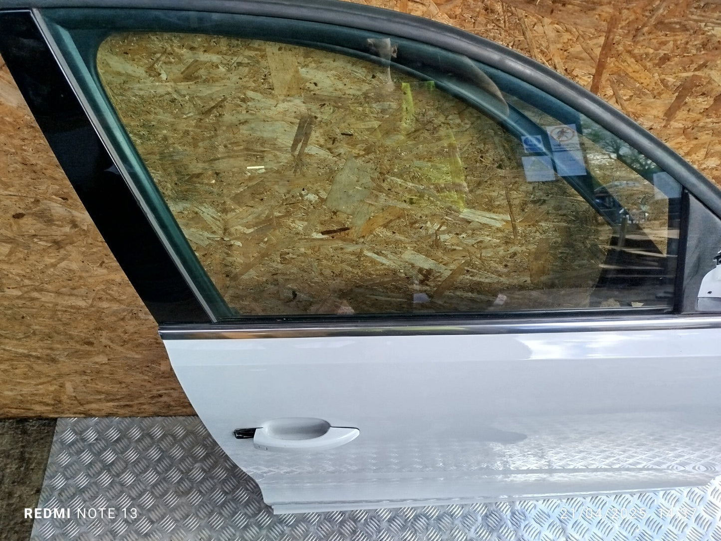 ✅2012 AUDI Q5 8R S LINE FRONT RIGHT DOOR WHITE S9R + WARRANTY A276 - Image 5